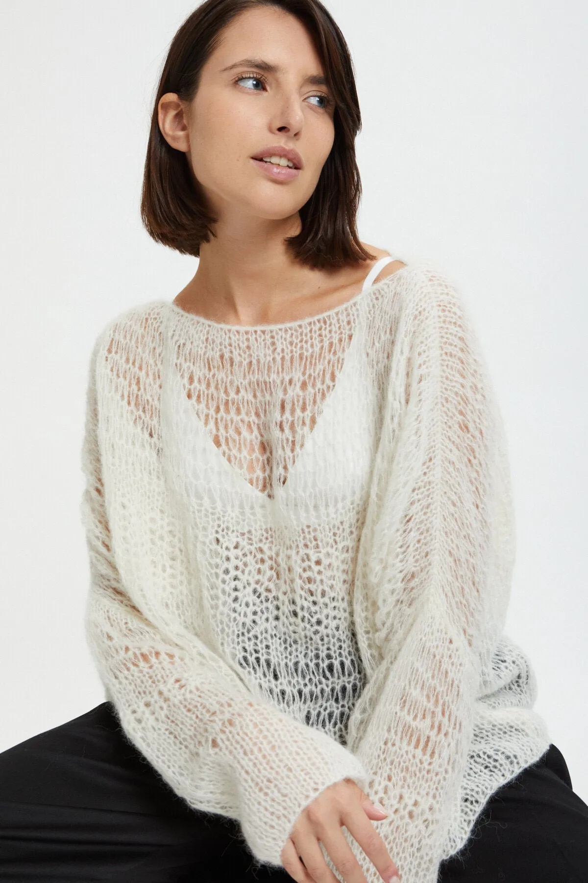 Azhar Netting Sweater