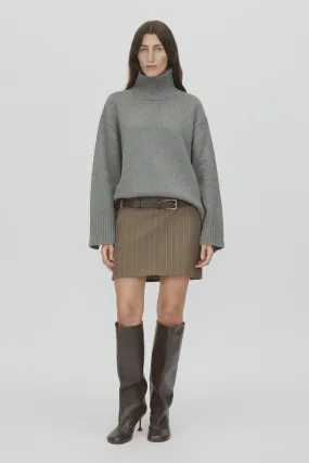 Camilla and Marc Romeo 2.0 Funnel Neck in Grey Melange