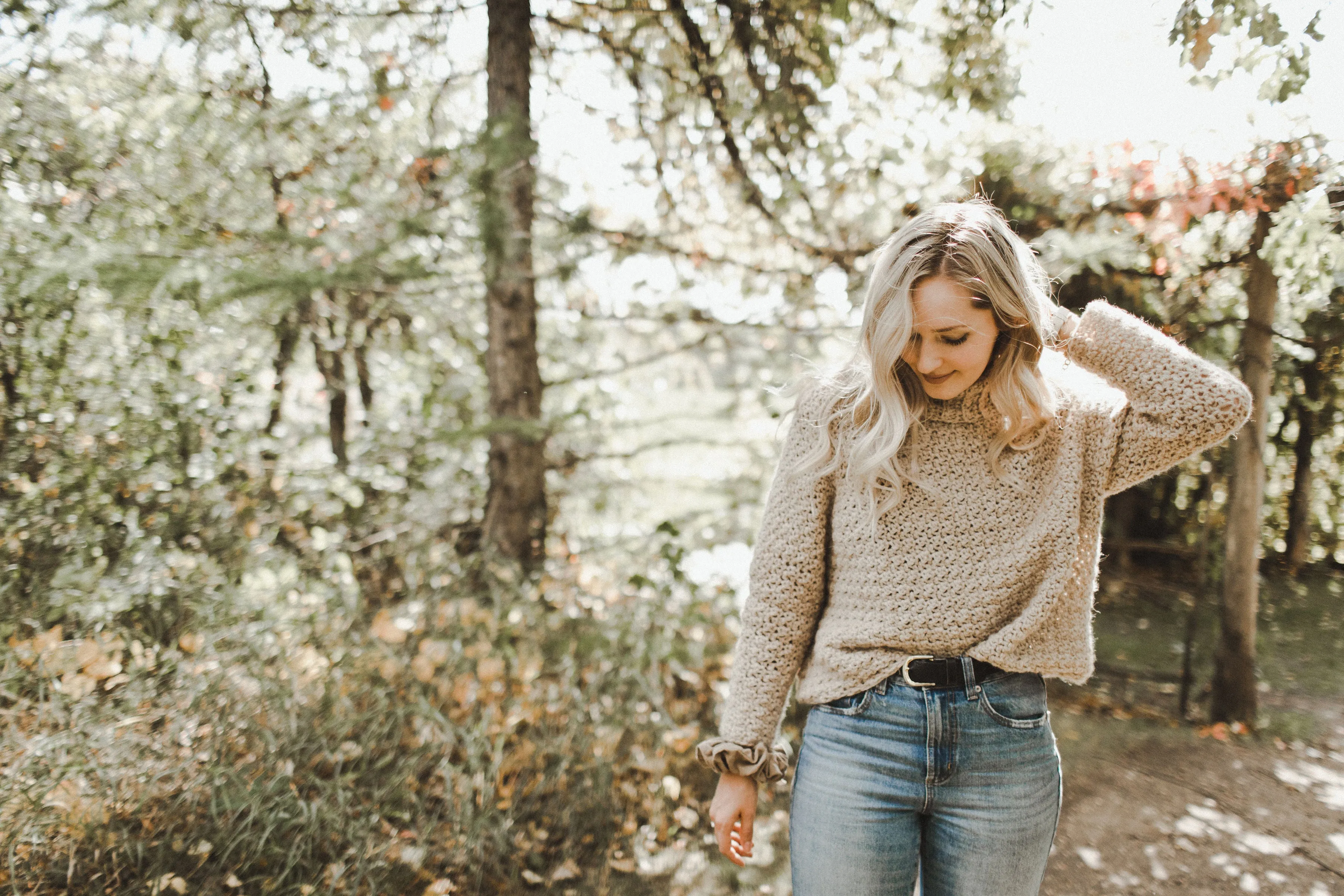 Chainette Turtleneck Crochet Pattern