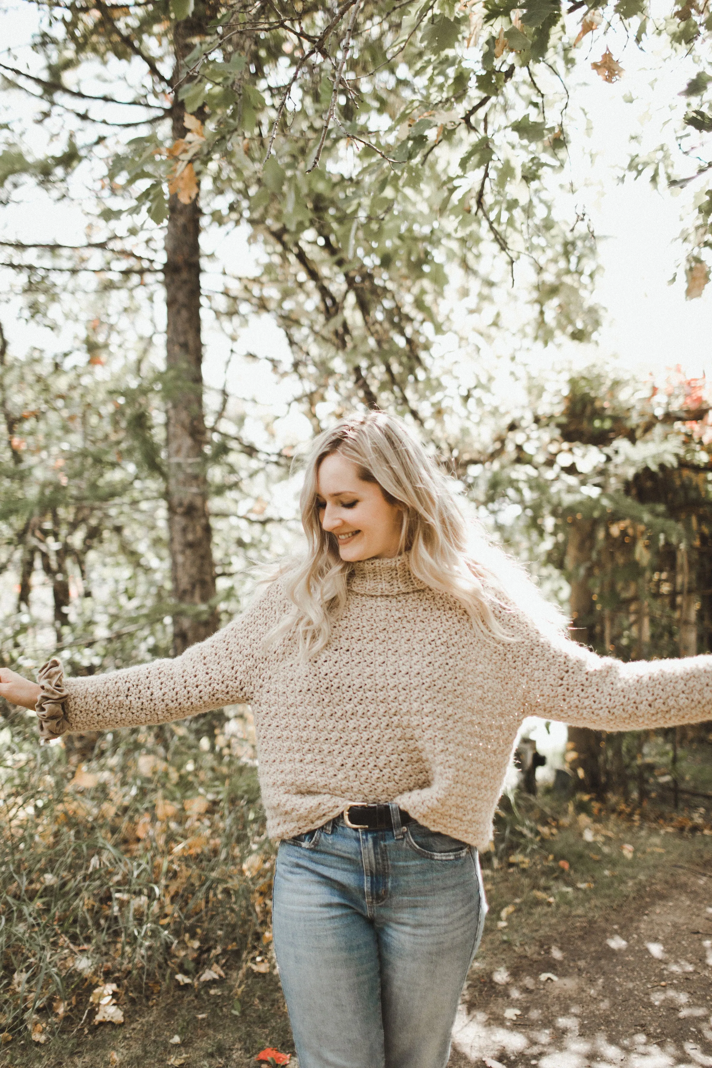 Chainette Turtleneck Crochet Pattern