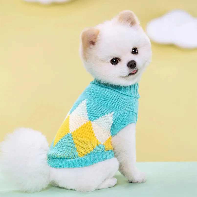 Classic Knit Sweater for Small to Medium Dogs