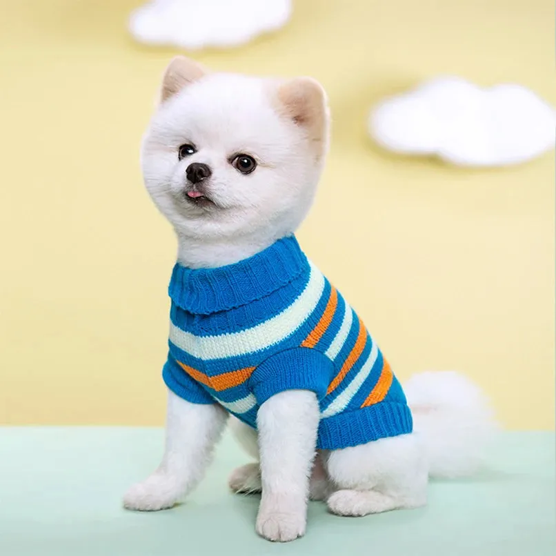Classic Knit Sweater for Small to Medium Dogs