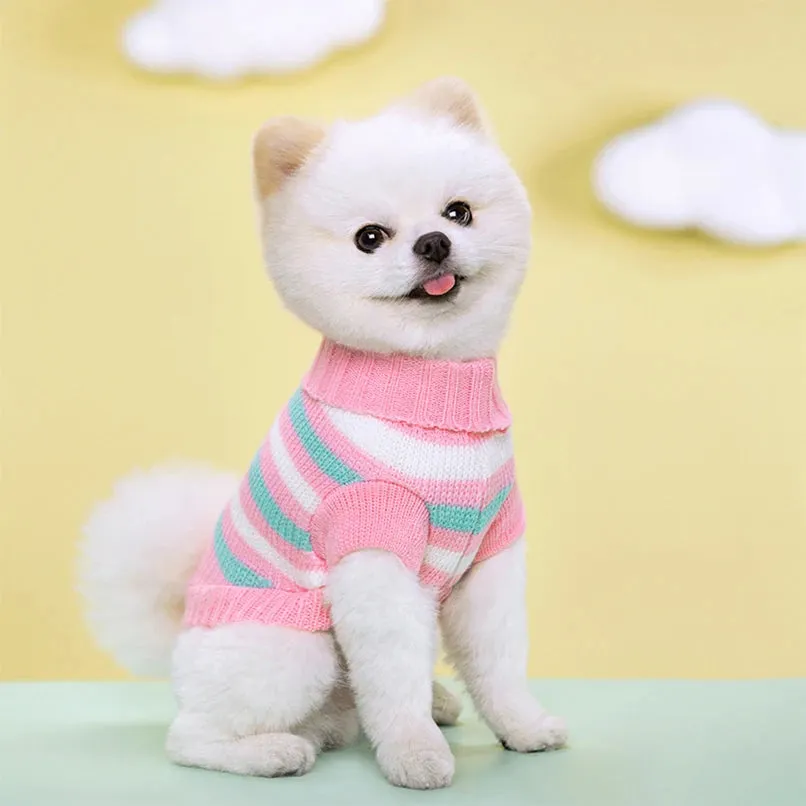 Classic Knit Sweater for Small to Medium Dogs