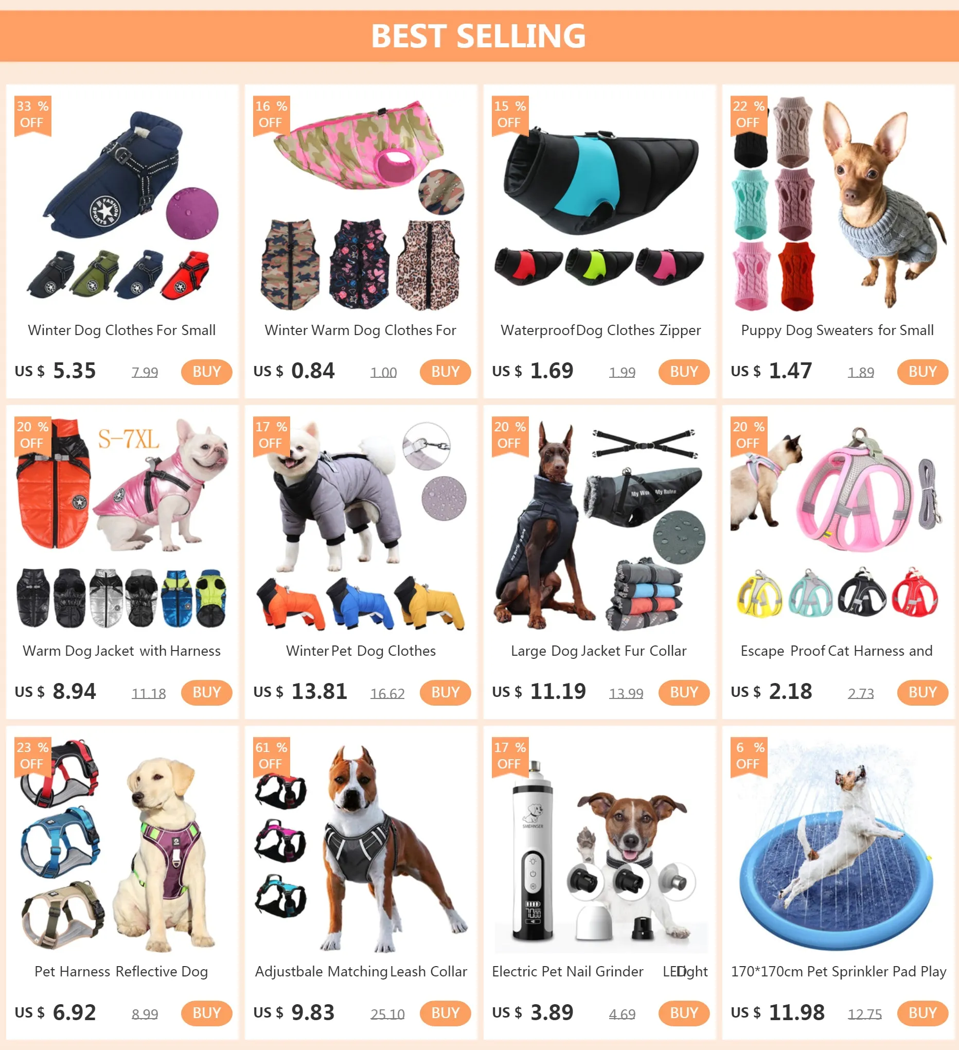 Classic Knit Sweater for Small to Medium Dogs
