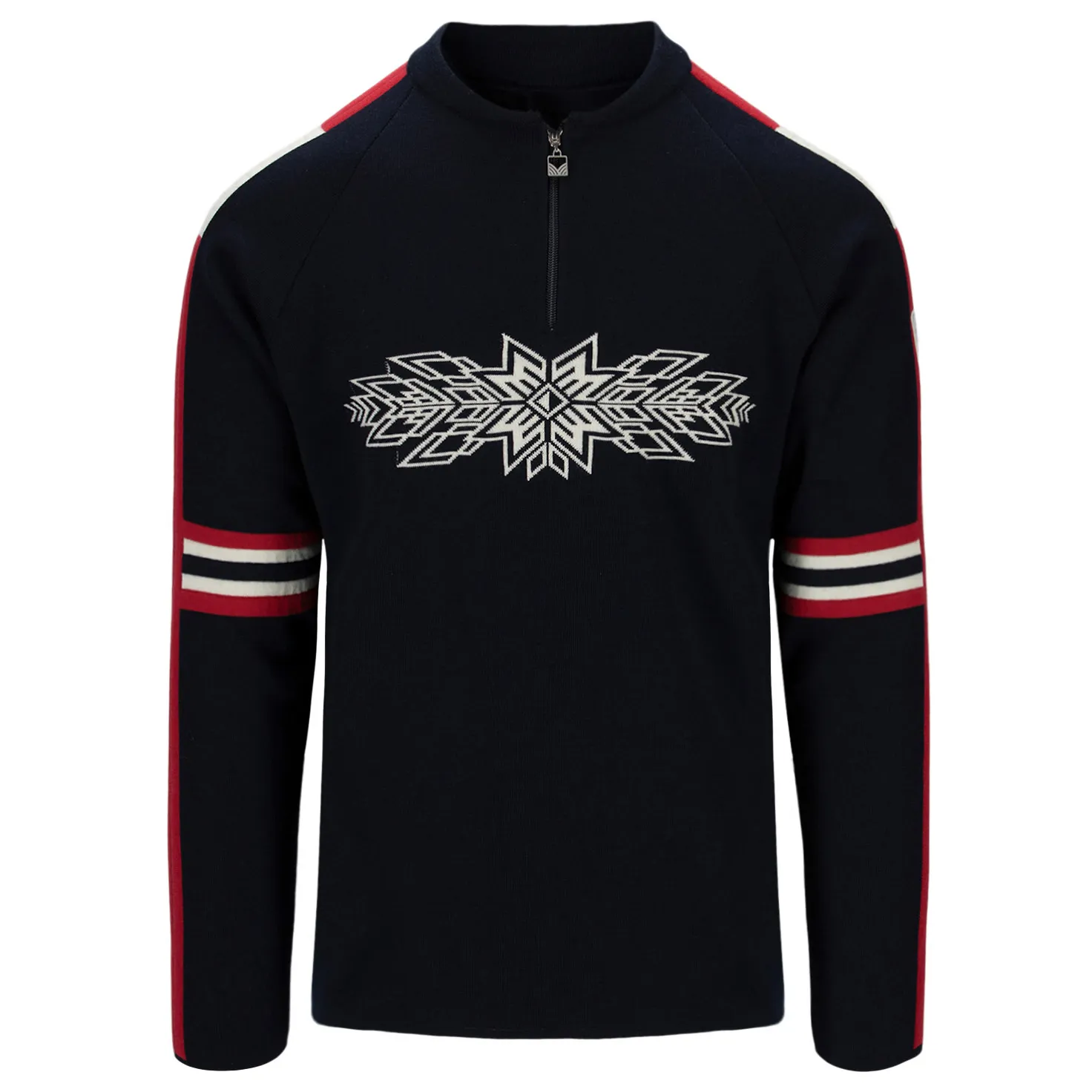 Dale of Norway OL Spirit Men&#x27;s Sweater Navy Raspberry Off White | Buy Dale of Norway OL Spirit Men&#x27;s Sweater Navy Raspberry Off White here | Outnorth