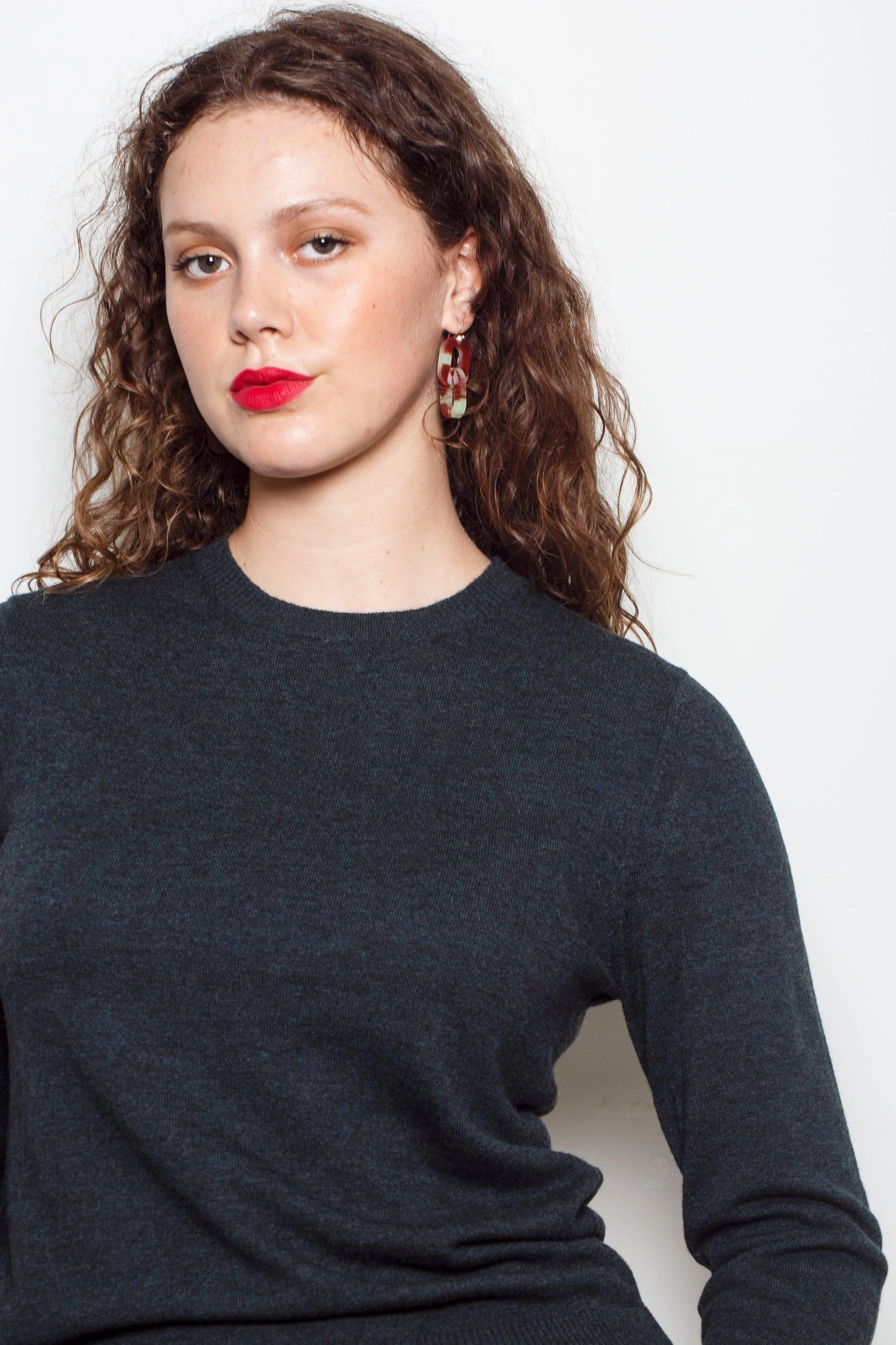 Dalston Kate Crew Sweater Forest