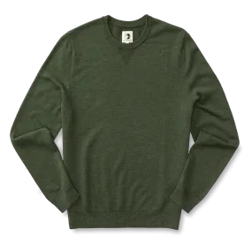 Duck Head Pine Green Heather Sweater