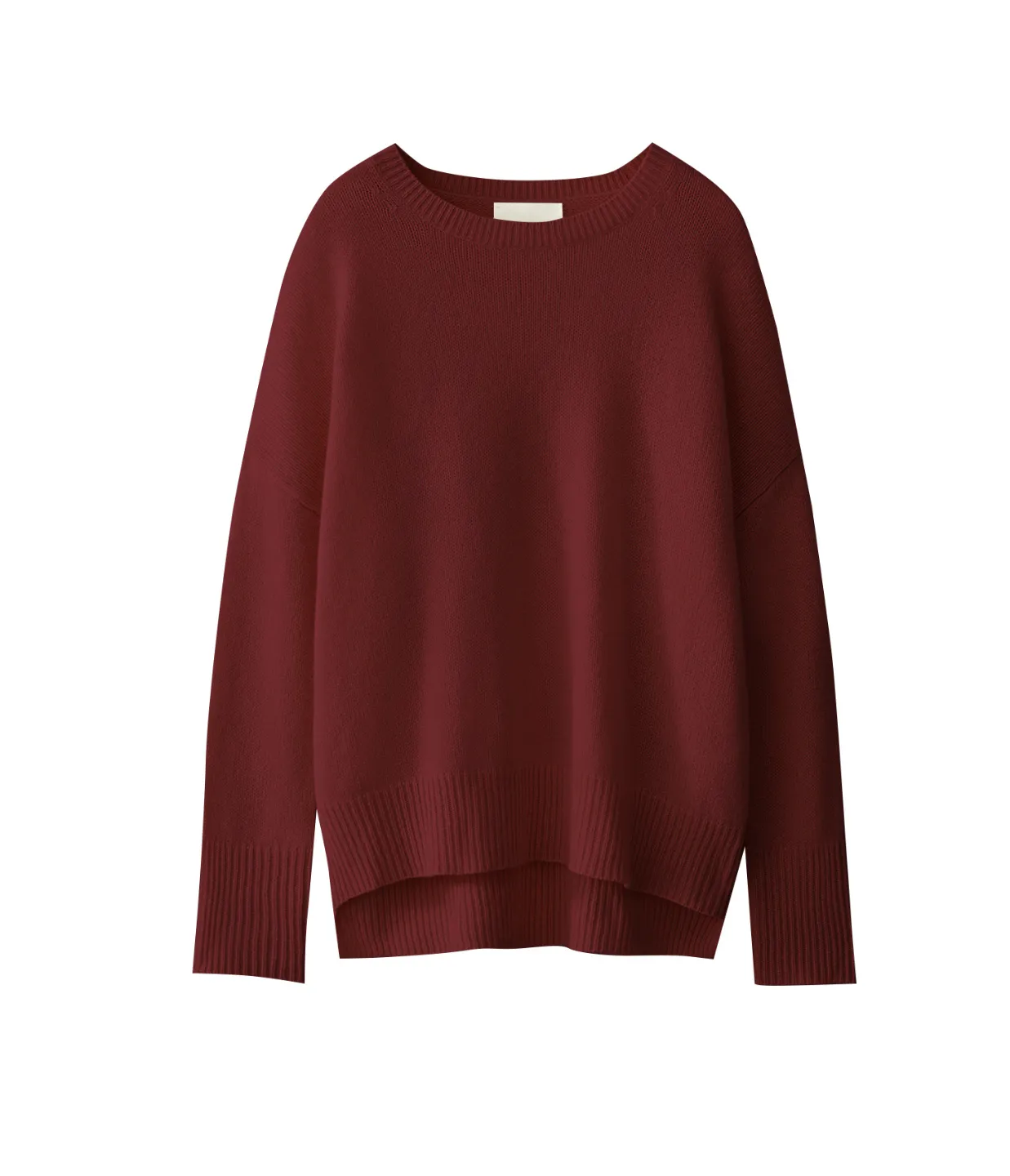 Mila Sweater in Deep Plum