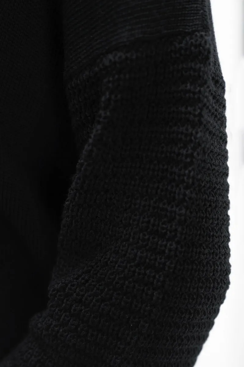 Nagano MMJ V-Neck Sweater in Licorice