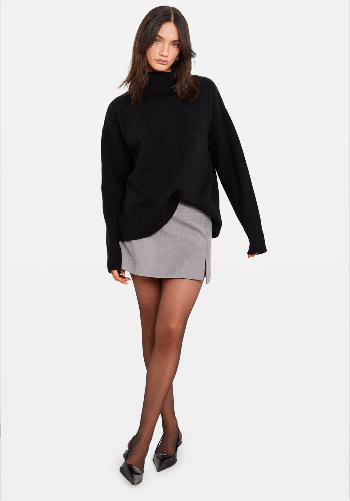 OVERSIZED TURTLENECK SWEATER
