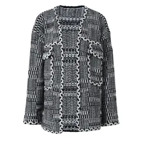 Pre Order:  Casual Knitted Front Pocket Loose Cardigan