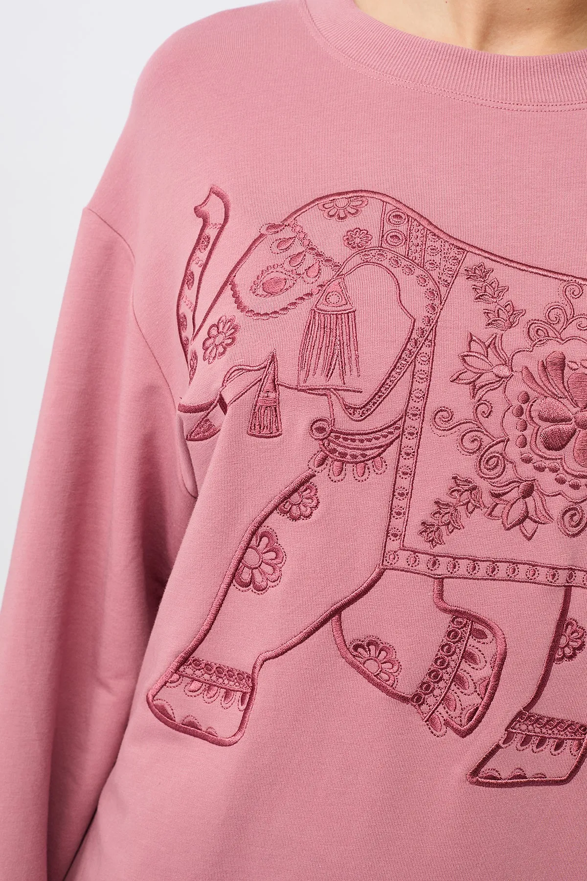 "Ganesha" Sweater (Amethyst)