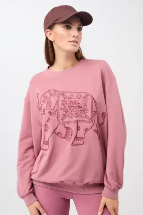 "Ganesha" Sweater (Amethyst)