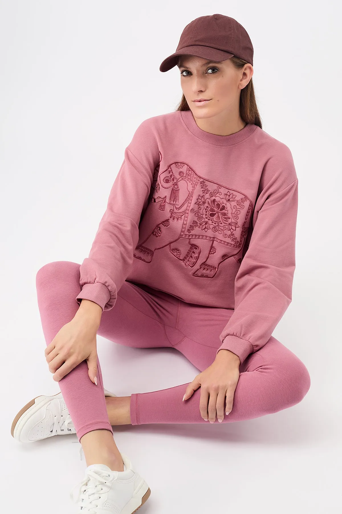 "Ganesha" Sweater (Amethyst)