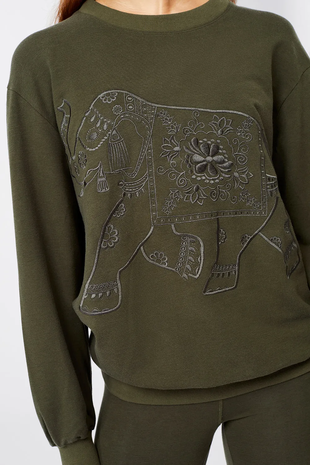 "Ganesha" Sweater (Jungle)