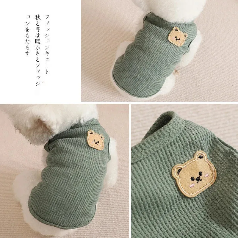 Summer Cool Dog Sweater/Vest – Breathable T-Shirt for Puppies & Bulldogs Dog Jacket Dog Fashion Dog Apparel