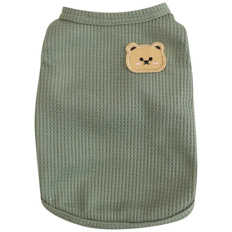 Summer Cool Dog Sweater/Vest – Breathable T-Shirt for Puppies & Bulldogs Dog Jacket Dog Fashion Dog Apparel