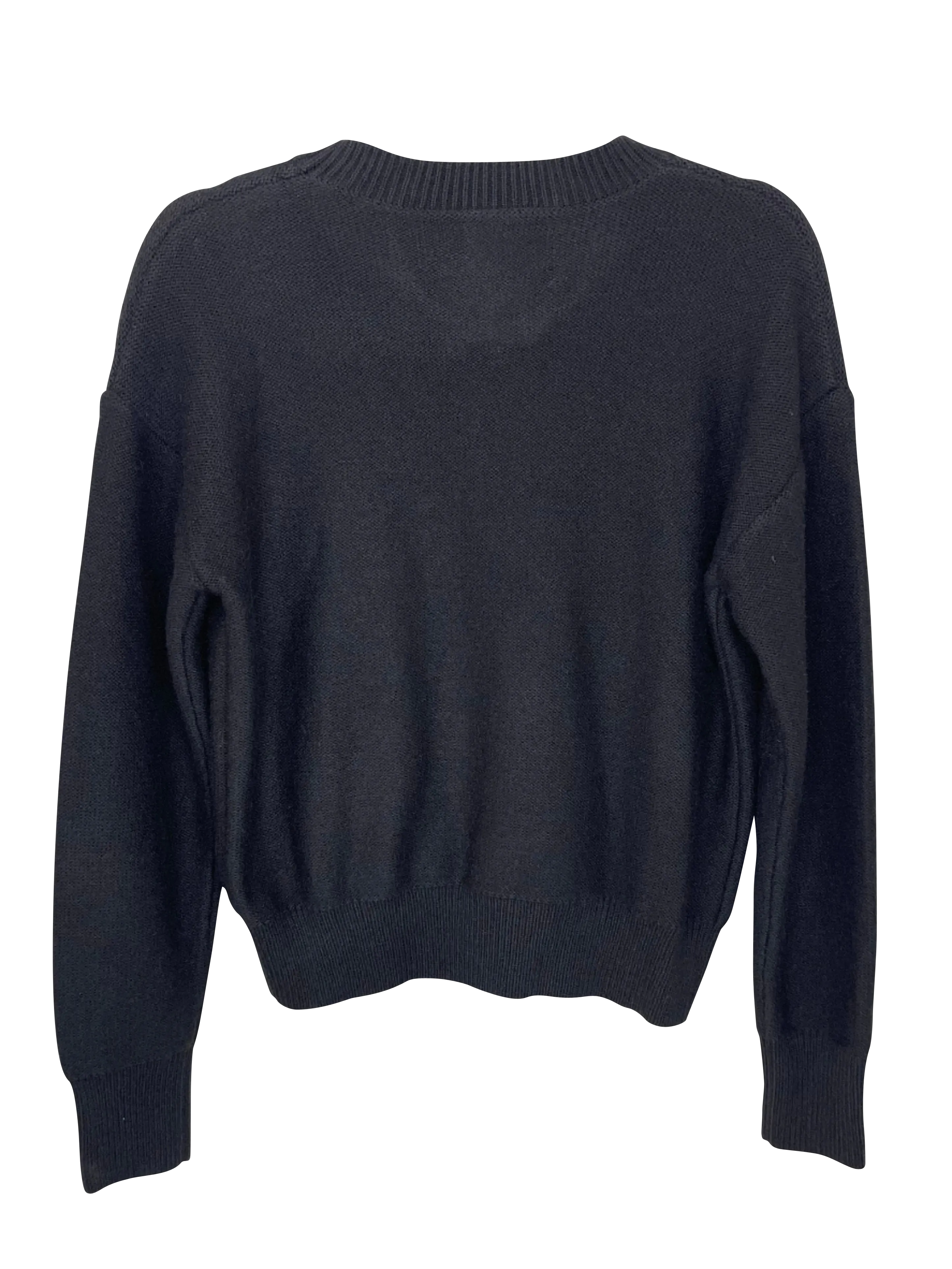 Sweater, Crewneck Black, Gunmetal Love