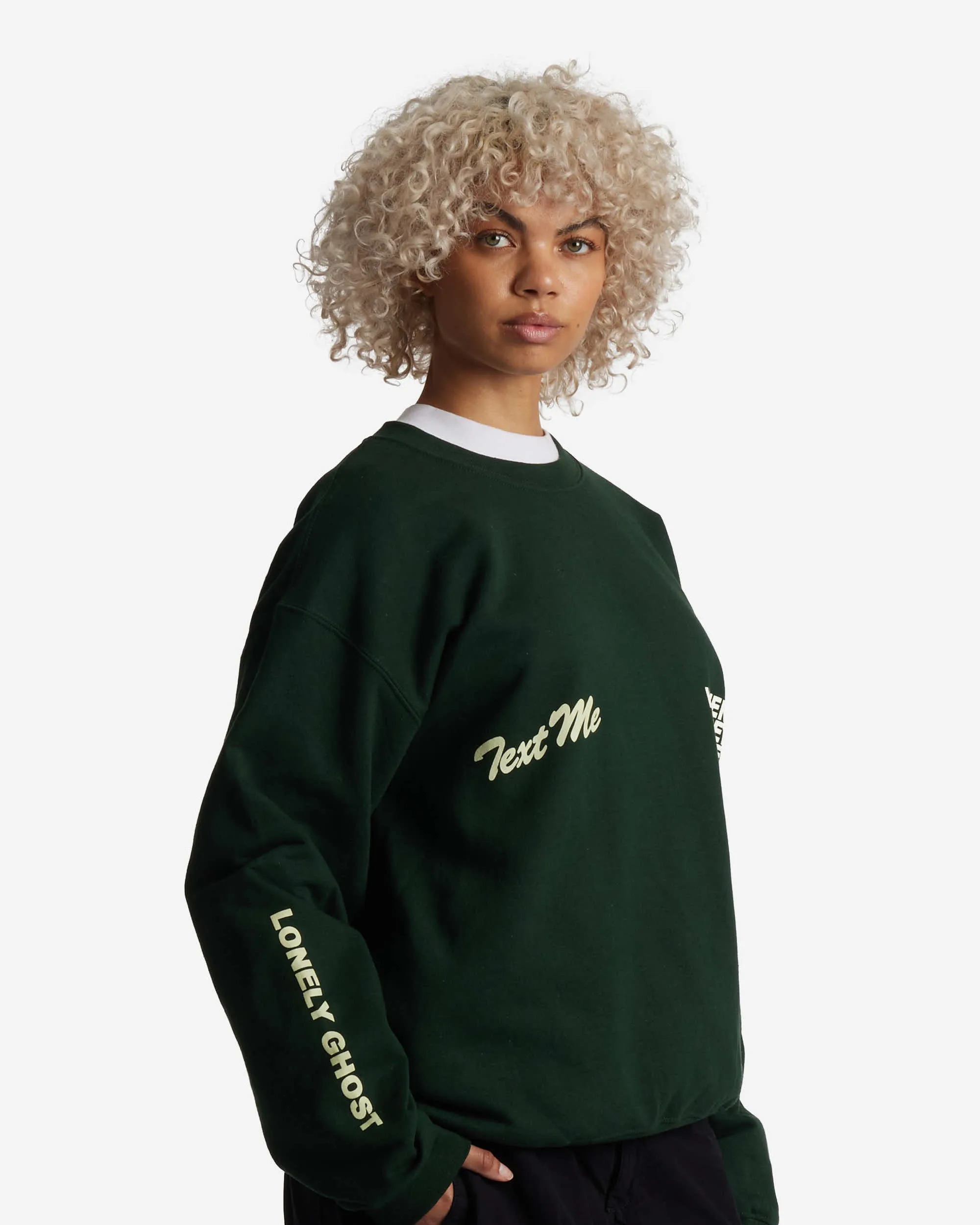 Text Me When You Get Lonely Crewneck Sweater