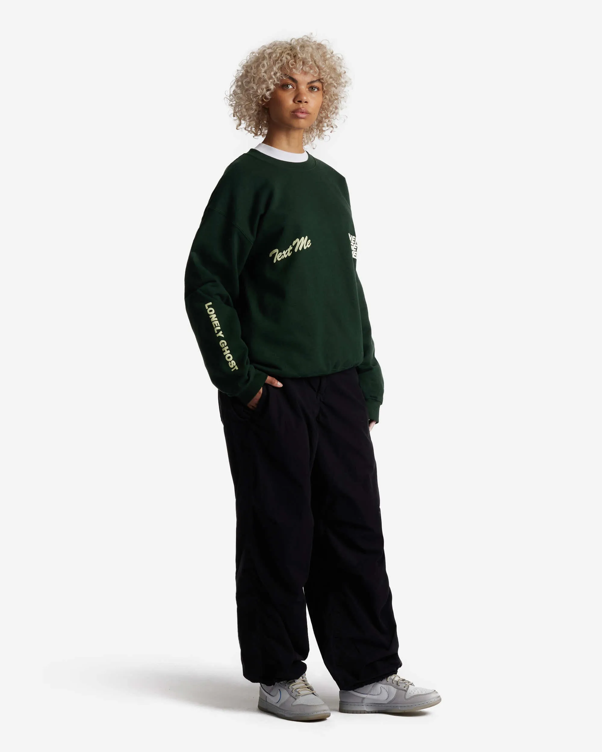 Text Me When You Get Lonely Crewneck Sweater