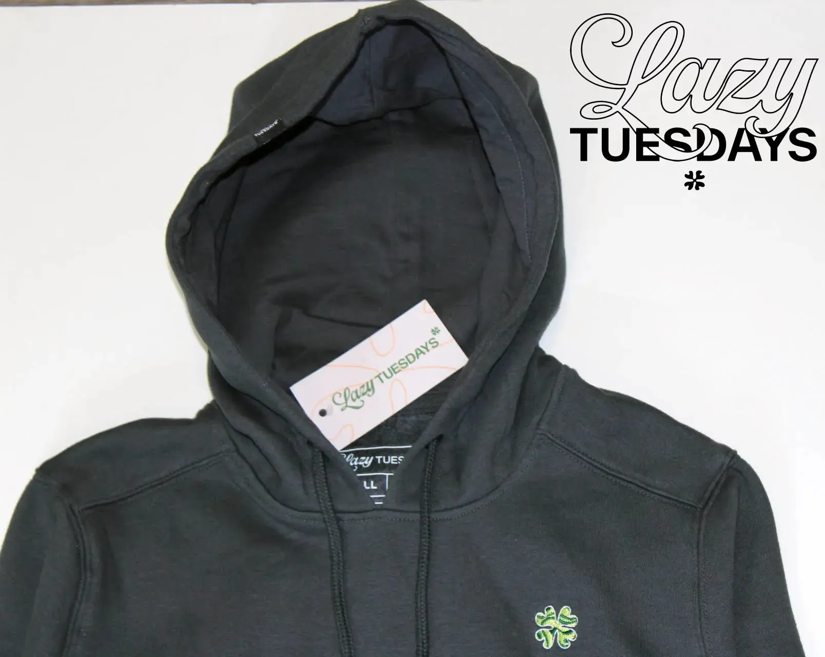 The Tuesday Hoodie - Charcoal Blue
