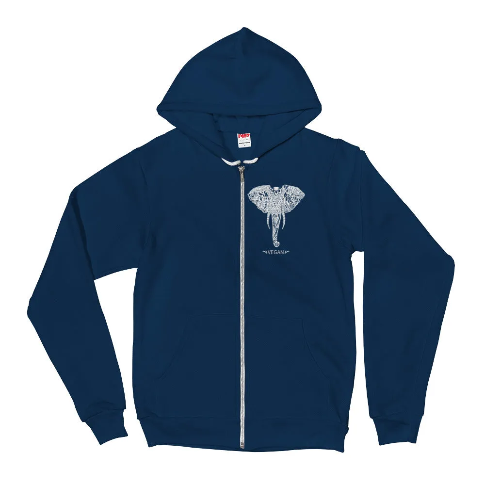 Vegan Elephant Hoodie sweater