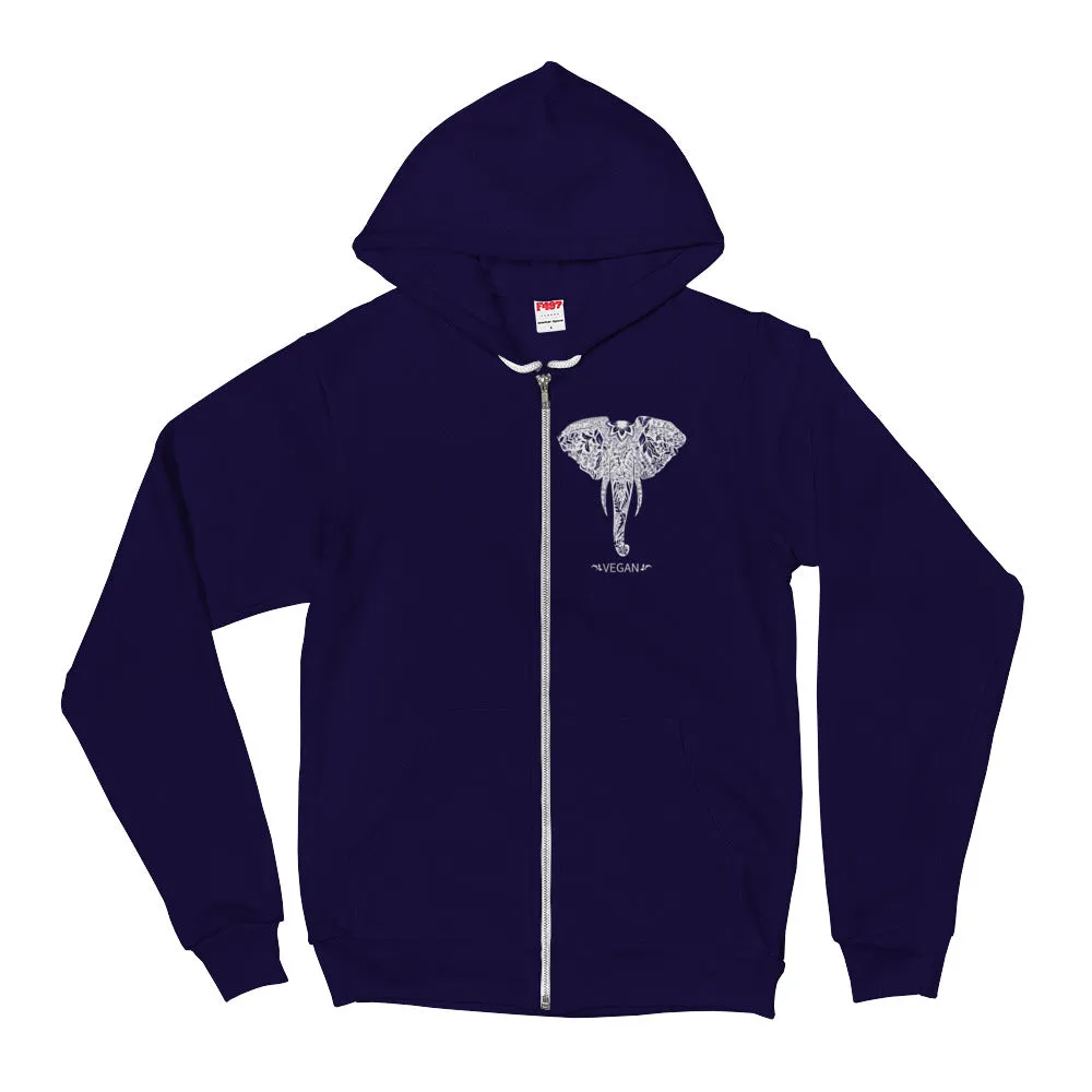 Vegan Elephant Hoodie sweater