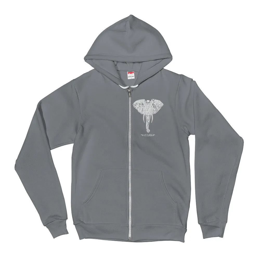 Vegan Elephant Hoodie sweater