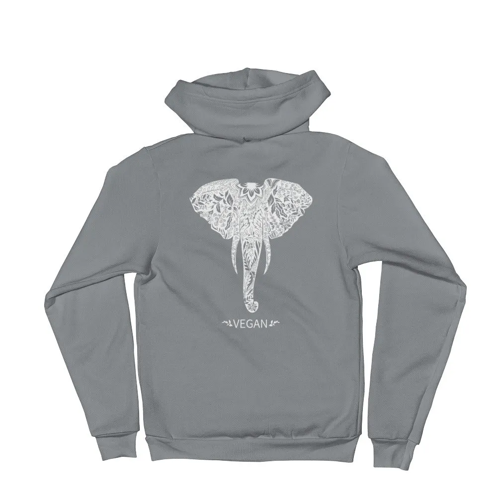 Vegan Elephant Hoodie sweater