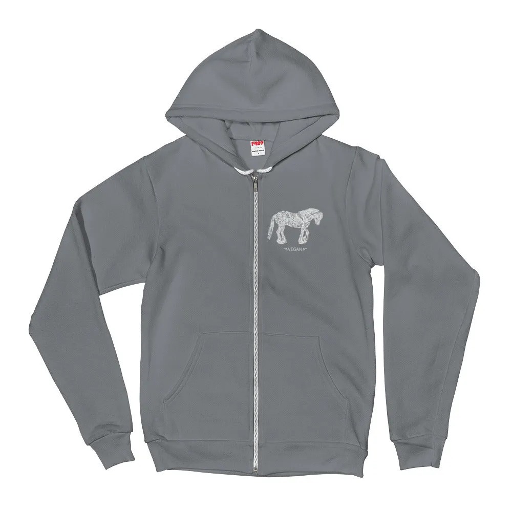 Vegan Horse Hoodie sweater