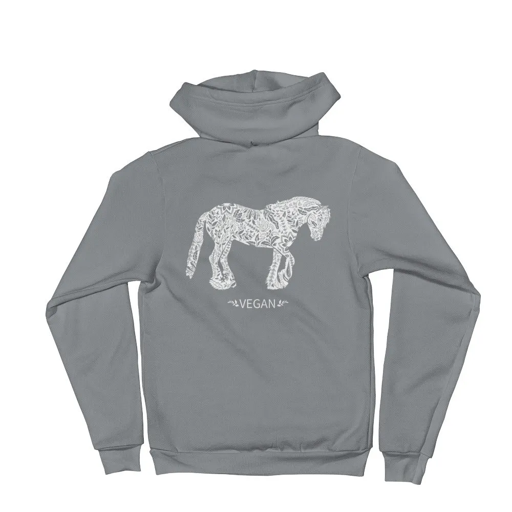 Vegan Horse Hoodie sweater