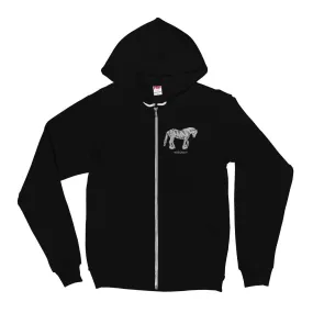 Vegan Horse Hoodie sweater