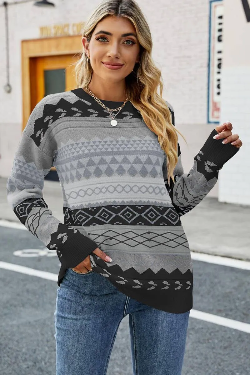 VINTAGE BOHEMIAN SWEATER