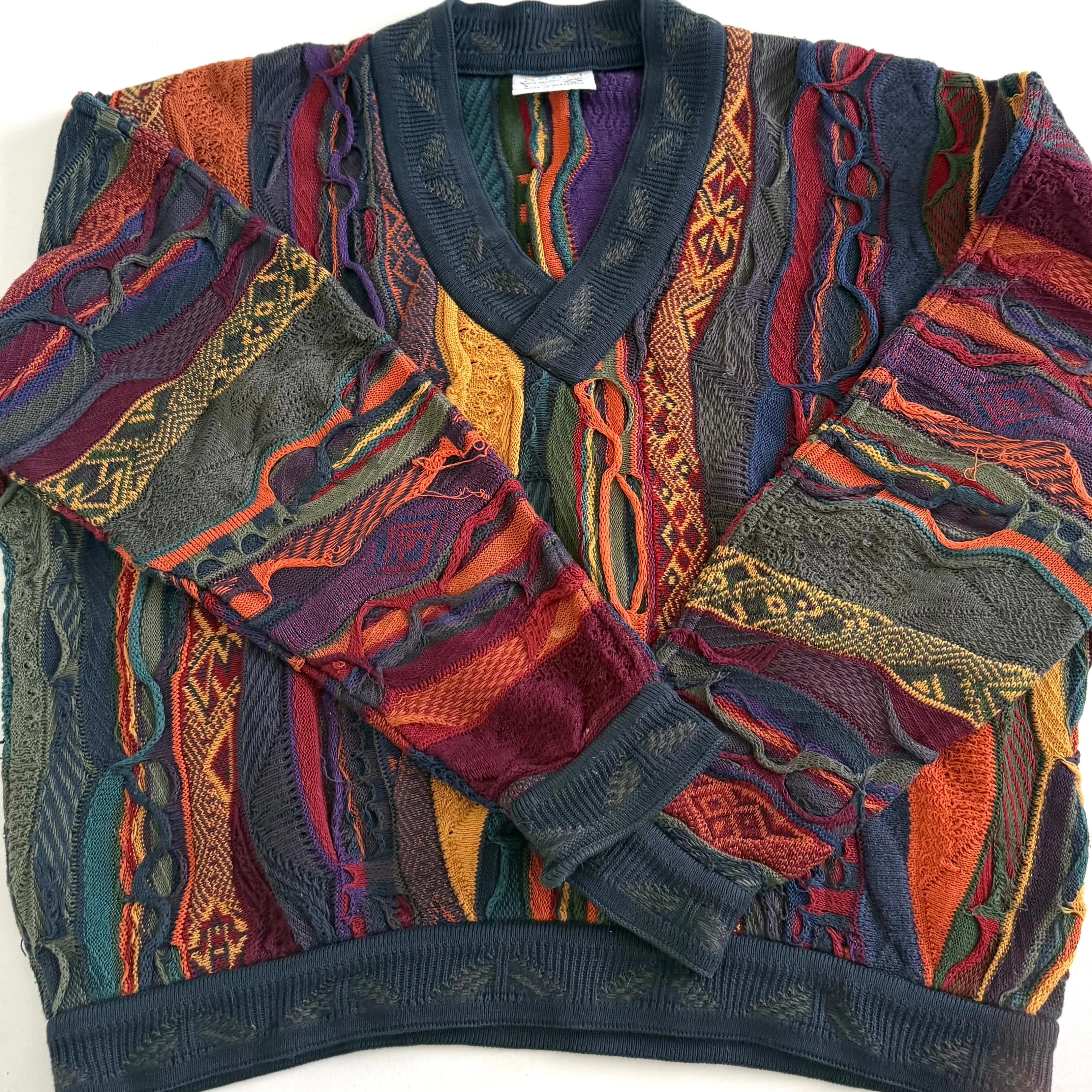 Vintage Coogi, V-neck Sweater